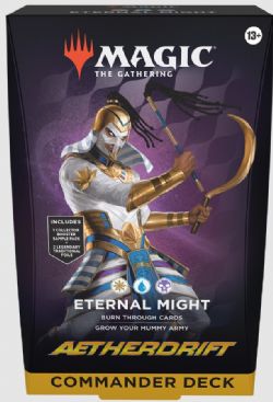 CARTES MAGIC OF THE GATHERING - MTG AETHERDRIFT COMMANDER DECK ASST